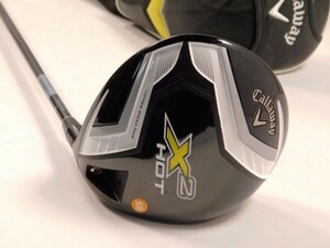 A584★callaway/X2HOT/ゴルフクラブ/1本/ドライバー/10.5/ NUMBER 1/LENGTH 45.5/INCHES/LOFT 10.5°/SR FLEX/キャロウェイ★送料1420円～