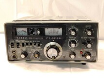 Y708★YAESU/FT-101ES/トランシーバー/SSB TEANSCEIVER/ヤエス/無線関係/真空管/未確認ジャンク/送料1200円〜_画像1