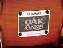 Y701★YAMAHA OKA CUSTOM/スネアドラム/NSD085A/HQP5494/MADE IN JAPAN/木目系シェル/ドラム/タイコ/Pearl /REMO/ヘッド/送料960円〜_画像2