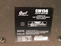 A776★cort/CM15G/ギターアンプ/コルト/白黒系/エレキ/ギター/ベース/音楽★送料870円〜_画像7