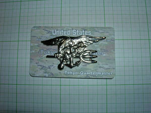 特価SALE！レア物！U.S.Navy SEAL 下士官用記章 (H.M.C) ・Replica （ Mirror Finish ） 在庫限り 