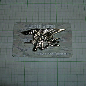 特価SALE！レア物！U.S.Navy SEAL 下士官用記章 (H.M.C) ・Replica （ Mirror Finish ） 在庫限り の画像3