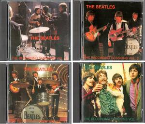 4CD【RECORDING SESSIONS VOL.1～4 (Germany 1989年) 】Beatles ビートルズ