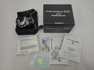 N124[06]T3(リール) 中古 SHIMANO シマノ 22メタニウム DC HG LEFT HANDLE/左ハンドル/箱・ソフトケース・取説付属 3/1出品