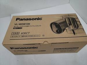 N103[08]T90(ワイヤレスカメラ/電源コード式) 未使用 パナソニック/Panasonic センサーライト付 屋外ワイヤレスカメラ VL-WD813K 3/25出品