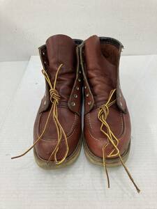 S153[08]S45(靴) 中古 RED WING SHOES/レッドウィングシューズ CLASSIC MOC クラシックモック 9106 27㎝ US9 3/28出品