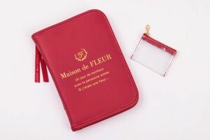 1 240 Maison de FLEUR マルチケースセット RED 送料370円