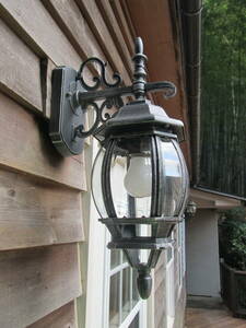 [ translation have new goods ] porch light * stretch SB ( silver black * downward ) #IM-0032WD-SB cheap bargain antique out light outdoors entranceway store lighting 