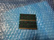 即決 Transcend製 DDR3 4GB×2枚 合計8GB PC3-8500S SO-DIMM 送料120円～_画像2