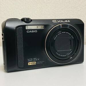 【N-17667】1円～ CASIO カシオ コンパクト デジタルカメラ EXILIM EX-ZR200 12.5倍ズーム 1610万画素 充電器欠品の為動作未確認 ジャンク