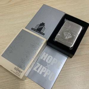 【N-18499】1円スタート Zippo HOPE 着火未確認 シルバー 喫煙具 コレクション オイル ライター ジッポ ホープ 保管品