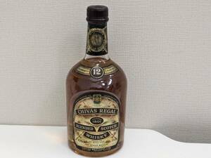 【RG1290SH】1円スタート CHIVAS REGAL シーバスリーガル 12年 ブレンデッド スコッチ ウイスキー 700ml 43％ 現状品 箱無し