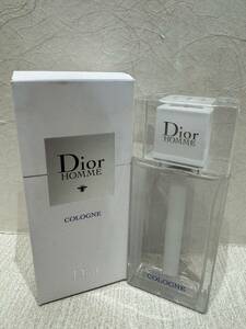 【KIM-836】1円～ DIOR ディオール christian dior オム コロン スプレー 125ml HOMME COLOGNE 残量９割以上 ナチュラル フランス