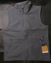 本物訳有◆ノースフェイス◆撥水ソフトシェル フリースベスト CAMDEN VEST■XL■グレー A01■新品■アメリカ限定/1KL/背面ロゴ/WINDWALL_画像1