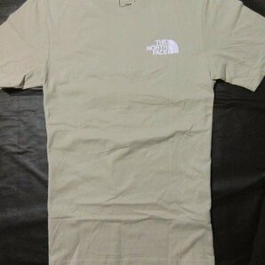 本物正規◆ノースフェイス◆Tシャツ BOX NSE ベージュ■M■FLAX 新品■アメリカ限定/CELの画像4