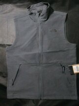 本物訳有◆ノースフェイス◆撥水ソフトシェル フリースベスト CAMDEN VEST■M■グレー■新品■アメリカ限定/1KL/背面ロゴ/WINDWALL_画像7