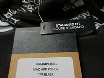 本物正規◆ノースフェイス◆スウェットパーカー HALFDOME AOP マルチ ハーフドーム■XL■黒■新品■アメリカ限定/JK3/裏地起毛_画像8