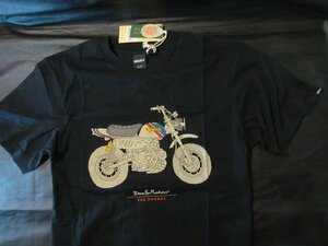 本物正規◆Deus ex Machina デウス◆Tシャツ Monkey 黒■S■新品・オーガニックコットン アメリカ購入