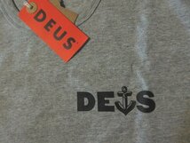 本物正規◆Deus ex Machina デウス◆Tシャツ ANKOR グレー■XL■新品 ヘビーウェイト コットン アメリカ購入_画像4