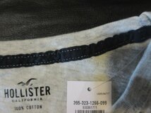 本物正規◆ホリスター◆Tシャツ アップリケ1266-099■Ｍ■グレー■新品/綿100％ HOLLISTER_画像4