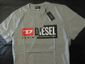 本物正規◆DIESEL ディーゼル◆Tシャツ CUTY■グレー■M■新品