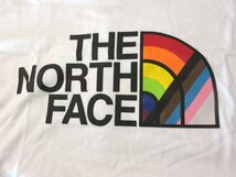 本物正規◆ノースフェイス◆Tシャツ PRIDE■白/レインボー■M■新品■アメリカ限定■FN4 HALFDOME THE NORTH FACE 半袖_画像3