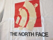 本物正規◆ノースフェイス◆Tシャツ ヘビーウェイト LOGO PLAY■S■白/赤■新品■アメリカ限定■LG5 THE NORTH FACE 半袖_画像3