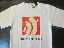 本物訳有◆ノースフェイス◆Tシャツ ヘビーウェイト LOGO PLAY■L■白/赤■新品■アメリカ限定■LG5 THE NORTH FACE 半袖_画像1