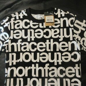 本物正規◆ノースフェイス◆Tシャツ ■マルチ ロゴ AOP BOX■黒■XL■ゆったり新品■アメリカ限定 IA1 The North Face メンズ 半袖の画像1