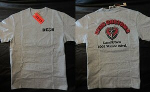 本物正規◆Deus ex Machina デウス◆Tシャツ ANKOR グレー■XL■新品 ヘビーウェイト コットン アメリカ購入