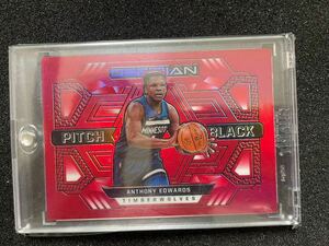 NBAカード 2021-22 Panini Obsidian Anthony Edwards Pitch Black Red Flood その他ベース インサート ルーキーカード 200枚以上