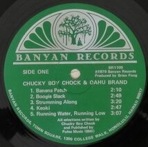 Chucky Boy Chock and Oahu Band / Chucky Boy Chock / '1979 Banyan Recordss / Hawaii Funk Soul_画像7