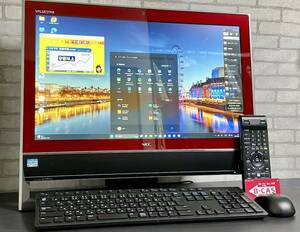 ★☆即決送料無料！リフレッシュPC☆★Win11！高速SSD+HDD(SSHD1TB！3波TV！COREi7！12Gメモリ！鮮明フラット液晶！WiFi/VN770