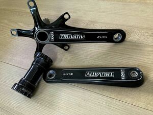 ★中古 TRUVATIV 左右クランク ELITA GXP 170mm PCD130 BBおまけ 即決 フロントシングル