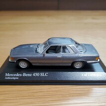 1/43 ミニチャンプス MINICHAMPS ミニカー/Mercedes-Benz 450 SLC 1974 Anthrazitgrau/メルセデス・ベンツ SLクラス グレーメタリック_画像1