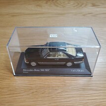 1/43 ミニチャンプス MINICHAMPS ミニカー/Mercedes-Benz 560 SEC 1986 Schwarz/メルセデス・ベンツ 560 Sクラス ブラック_画像6