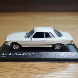 1/43 ミニチャンプス MINICHAMPS ミニカー/Mercedes-Benz 450 SLC 1974 White/メルセデス・ベンツ 450 SLCクラス ホワイト