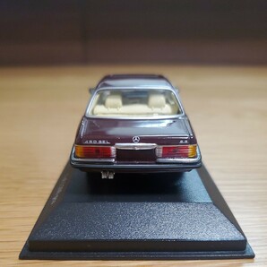 1/43 ミニチャンプス MINICHAMPS ミニカー/Mercedes-Benz 450 SEL 6.9 1974 Dunkelrot/メルセデス・ベンツ 450 Sクラス 6.9 ダークレッドの画像4