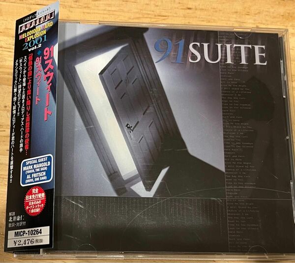 91Suite メロハー 名盤 国内盤1stプレス　帯付き完品　メロディアスハード　AOR ハードポップ　CD 廃盤