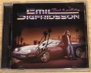 EMIL SIGFRIDSSON - Back To Yesterday 直筆サイン入りCD 自主制作盤