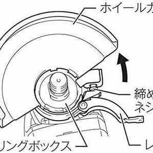 マキタ ディスクグラインダ18V 100mmスライドスイッチ バッテリ充電器別売 GA404DZN b-49の画像2