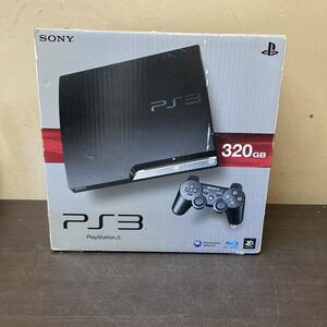 [3-160]SONY　プレイステーション3 320GB チャコールブラック CECH-2500B 元箱あり PlayStation3