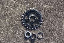 BMX 059BRAND SPROCKET 23T BLACK 即決　送料無料　中古_画像3