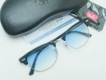 新品 レイバン RX5154-2000-49 メガネ ブルーハーフ50% UV付 サングラス 正規品 専用ケース付 クラブマスター RB5154 49サイズ_画像1