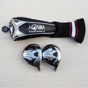 ホンマ TW737 3W/5W ヘッド （FW：15度/18度） HONMA TOUR WORLD ヘッドカバー付き