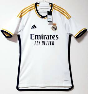 ◯最新作 2024 正規品 未使用 新品タグ付き 美品 レアルマドリード real madrid 1ST M オフィシャル 公式ユニフォーム adidas製品 ※美品