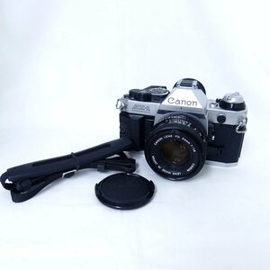 Canon キャノン AE-1 PROGRAM + FD 50mm F1.8 フィルムカメラ やや難有 シャッター鳴き有 空シャッターOK USED /2403C