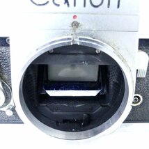 Canon キャノン FT QL + FL 50mm F1.8 フィルムカメラ 現状品 USED /2403C_画像8