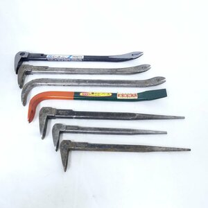 【1円】DOGYU バクマ バール 220mm 270mm 275mm 300mm 工具 ハンドツール まとめ売り 現状 USED /2403C