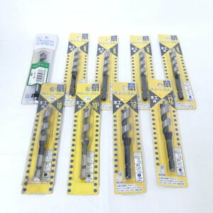 【送料無料】 STAR-M 木工用 ショートビット 8.5mm 9mm 10mm 10.5mm 12mm 六角軸6.35mm まとめ売り 未使用品 /2403C